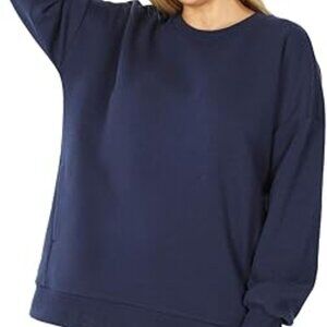 Terra & Sky Women's Plus Size Fleece Sweatshirt Size 2X